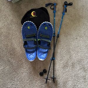 Crescent Moon complete snowshoe set